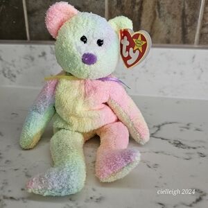 Groovy The Bear TY Beanie Baby Vintage